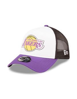 Gorra NEW ERA 9FORTY TRUCKER COLOUR LAK - White/Purple