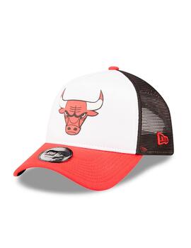 Gorra NEW ERA 9FORTY TRUCKER COLOUR BULLS - White/Red