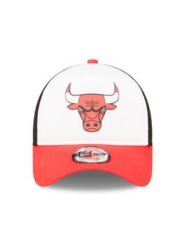 Gorra NEW ERA 9FORTY TRUCKER COLOUR BULLS - White/Red