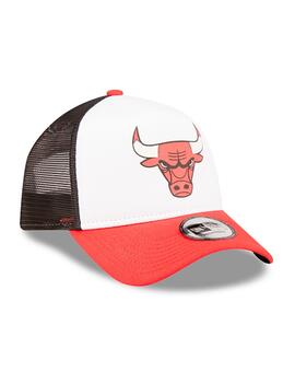 Gorra NEW ERA 9FORTY TRUCKER COLOUR BULLS - White/Red