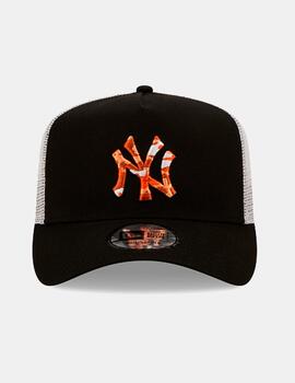 Gorra NEW ERA 9FORTY TRUCKER INFILL NEYYAN - Black/Orange