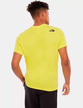 Camiseta The North Face FINE - Amarillo