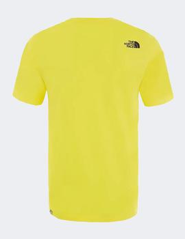 Camiseta The North Face FINE - Amarillo