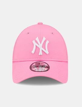 Gorra NEW ERA 9FORTY ESSENTIAL YANKEES - Pink/White