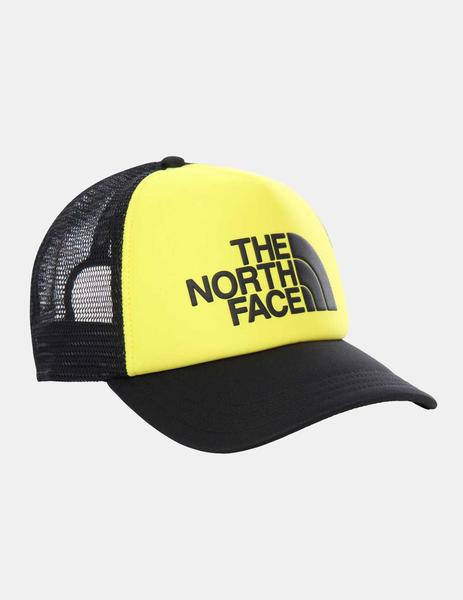 Gorra North Face LOGO TRUCKER - Amarillo/Negro