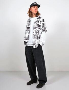 Camisa WASTED PARIS DIZZY - Blanco/Negro