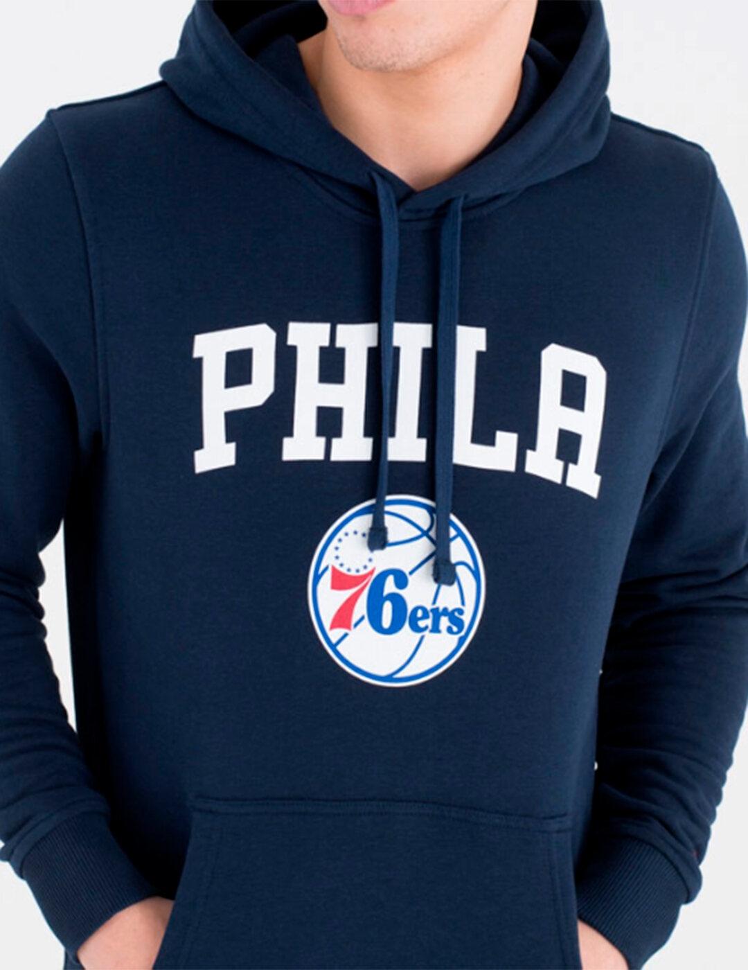 Sudadera Capucha TEAM LOGO PHILADELPHIA 76ers - Azul Marino