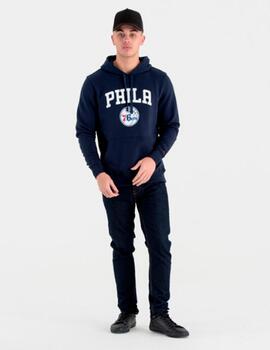 Sudadera Capucha TEAM LOGO PHILADELPHIA 76ers - Azul Marino