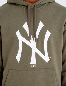 Sudadera Capucha NEW ERA TEAM LOGO NEW YORK YANKEES- Verde