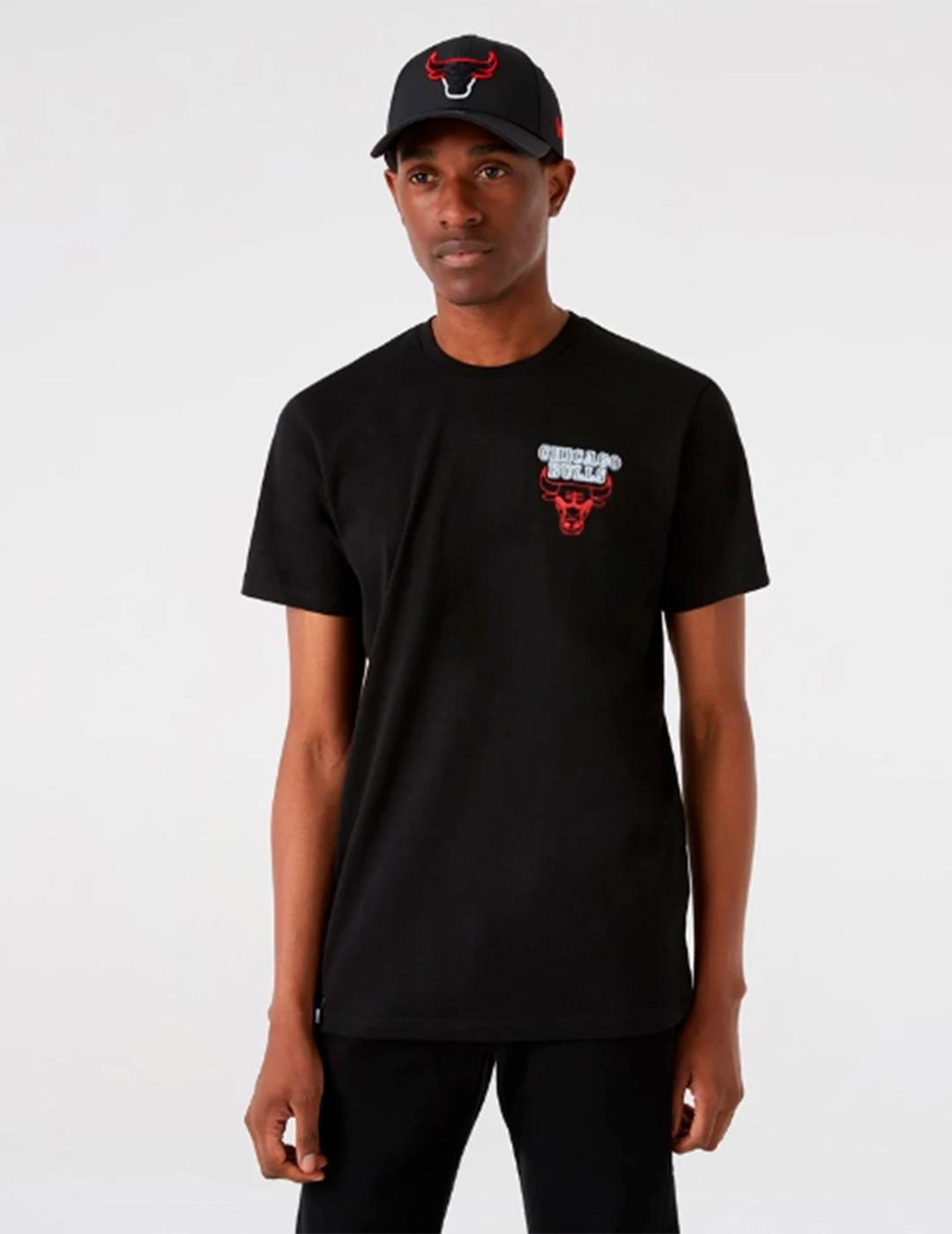 Camiseta NEW ERA NBA NEON TEE CHIBUL - Negro