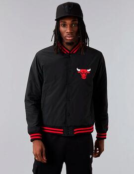 Cazadora TEAM LOGO BOMBER CHICAGO BULLS - Negro/Rojo