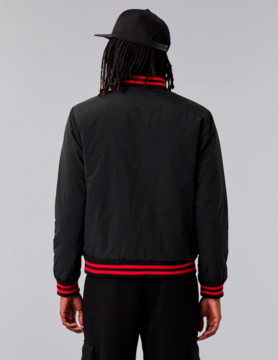 Cazadora TEAM LOGO BOMBER CHICAGO BULLS - Negro/Rojo