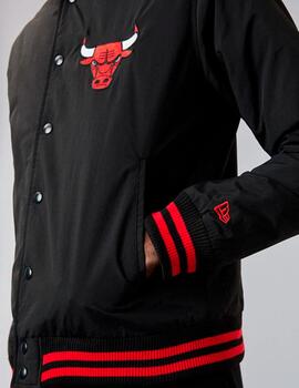 Cazadora TEAM LOGO BOMBER CHICAGO BULLS - Negro/Rojo