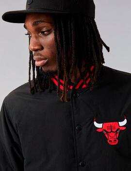 Cazadora TEAM LOGO BOMBER CHICAGO BULLS - Negro/Rojo