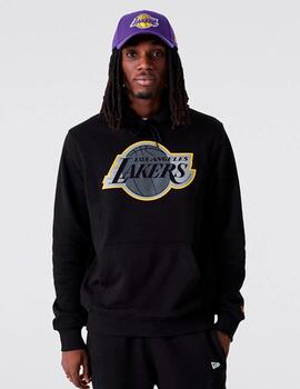 Sudader Capucha NBA OUTLINE LOGO LOS ANGELES LAKERS  - Negro