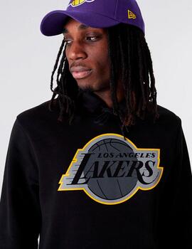 Sudader Capucha NBA OUTLINE LOGO LOS ANGELES LAKERS  - Negro