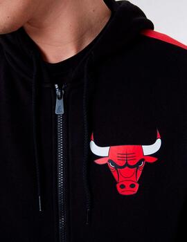 Sud. Abierta NBA FZ PANEL DETAIL CHICAGO BULLS - Negro/Ro