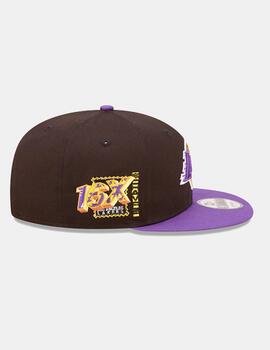 Gorra TEAM PATCH 9FIFTY LOS ANGELES LAKERS  - Negro