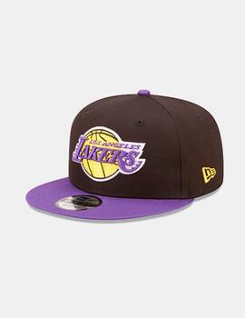 Gorra TEAM PATCH 9FIFTY LOS ANGELES LAKERS  - Negro