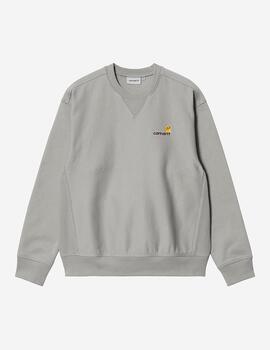 Sudadera Crew CARHARTT AMERICAN SCRIPT - Marengo