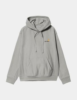 Sudadera Capucha CARHARTT AMERICAN SCRIPT - Marengo