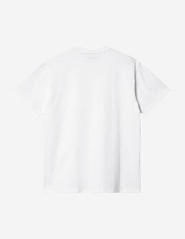 Camiseta CARHARTT POCKET HEART - White