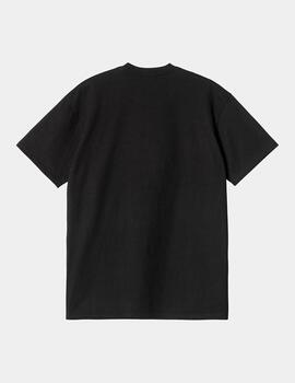 Camiseta CARHARTT POCKET HEART - Black