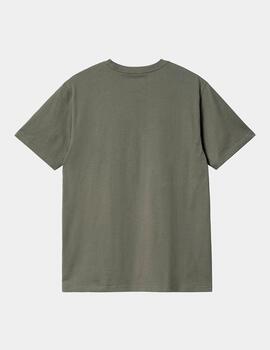 Camiseta CARHARTT POCKET - Smoke Green