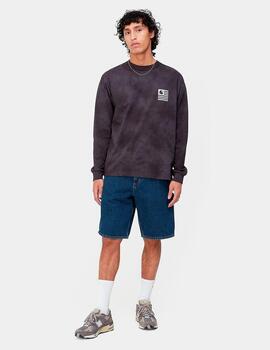 Bermuda CARHARTT WIP SINGLE KNEE - Blue