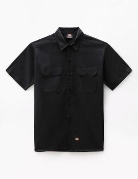 Camisa DICKIES WORK SHIRT SS - Black