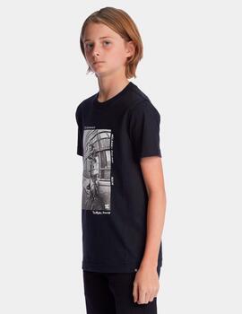 Camiseta DC SHOES BLABAC WES - Black (JUNIOR)