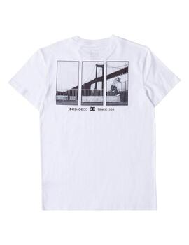 Camiseta DC SHOES ZERO HOUR TSS - White