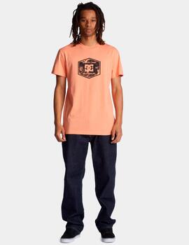 Camiseta DC SHOES CHAIN LINK TSS  - Papaya Punch