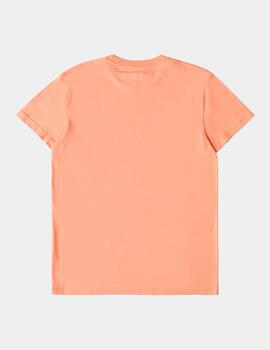 Camiseta DC SHOES CHAIN LINK TSS  - Papaya Punch