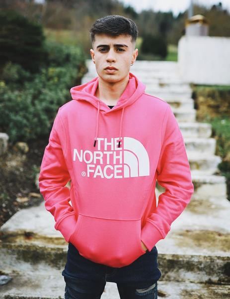 Sudadera North Face STANDARD HOODIE - Rosa fucshia