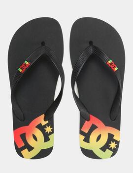 Chanclas DC SHOES SPRAY  - Rasta