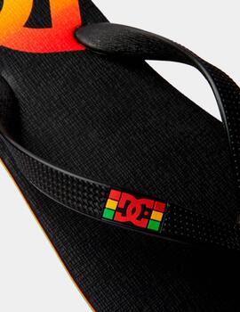 Chanclas DC SHOES SPRAY  - Rasta