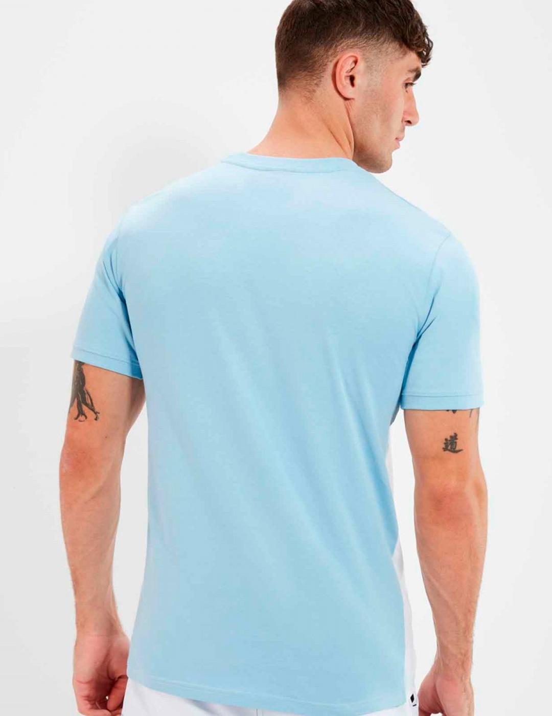 Camiseta ELLESSE VENIRE - Light Blue/White/Navy