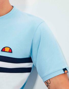 Camiseta ELLESSE VENIRE - Light Blue/White/Navy