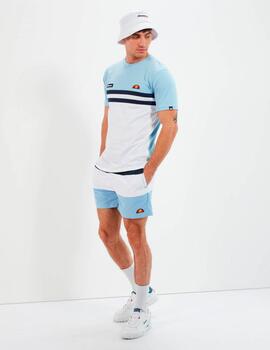 Camiseta ELLESSE VENIRE - Light Blue/White/Navy