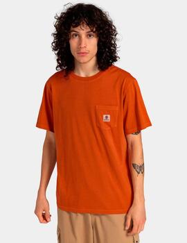 Camiseta ELEMENT BASIC POCKET PIGMENT - Picante