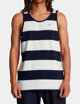 Camiseta Tirantes CRATE STRIPE - Navy