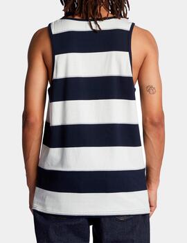 Camiseta Tirantes CRATE STRIPE - Navy