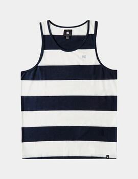 Camiseta Tirantes CRATE STRIPE - Navy