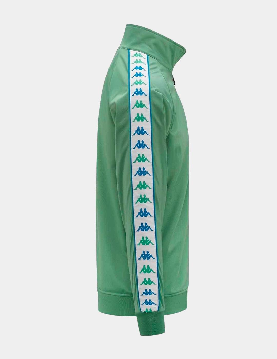 Chaqueta KAPPA ANNISTONI SLIM - Green Dusty/White/Blue