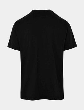 Camiseta KAPPA SIDONIO - Black/White/Green Dusty