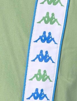 Pantalón KAPPA RASTORIAI SLIM - Green Dusty/White/Blue S