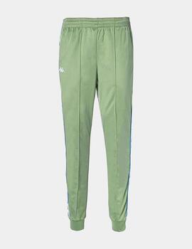 Pantalón KAPPA RASTORIAI SLIM - Green Dusty/White/Blue S