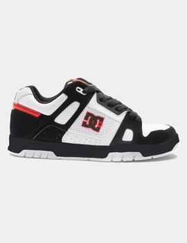 Zapatillas DC STAG - White/Black/Red