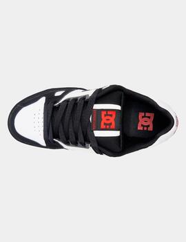 Zapatillas DC STAG - White/Black/Red